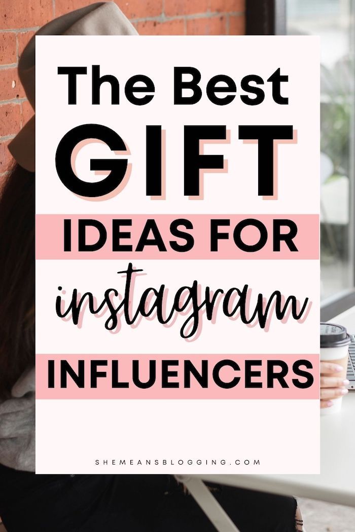 The best gift ideas for instagram influencers. Check out some cool gift ideas for bloggers and instagram bloggers. Pick the best gift for bloggers with this practical bloggers gift guide. Find tons of gift ideas and inspiration here. #bloggingforbeginners