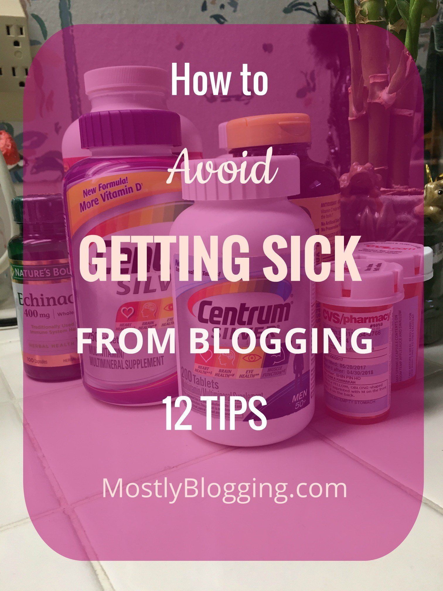 Don’t Worry How to Easily Stay a Healthy Blogger, 12 Ways