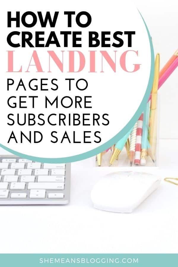 Do you wonder, how landing pages grow subscribers, and sales? Learn how exactly I create stunning landing pages to grow my email list fast! Here