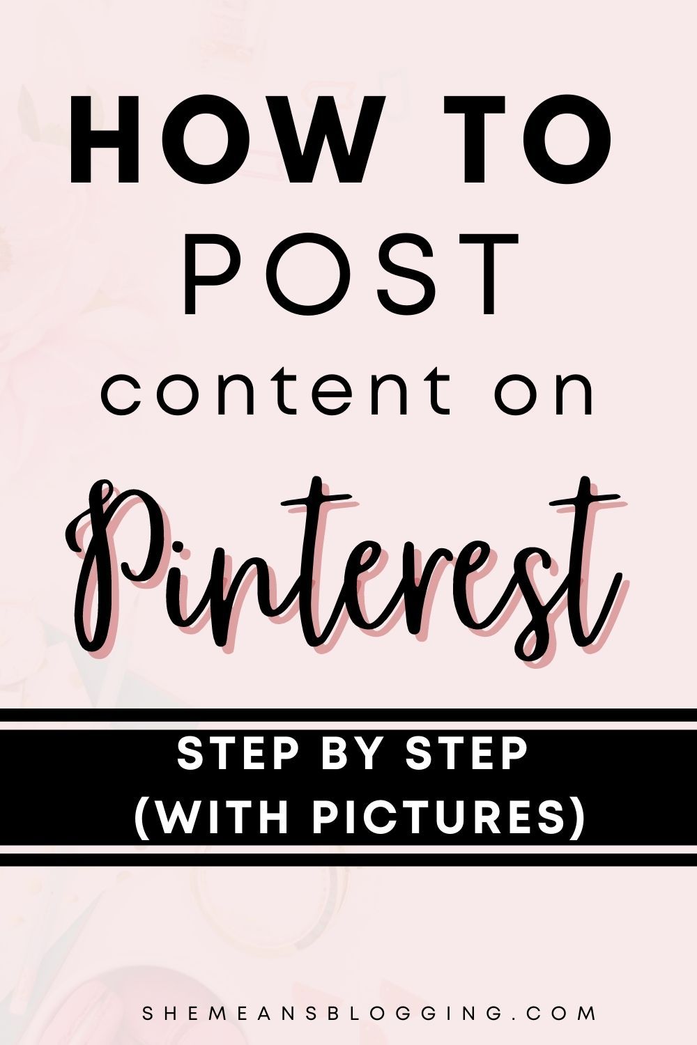 How to post content on Pinterest. Follow this step by step tutorial to upload photos on Pinterest. Add content to pinterest with this tutorial. Drive Pinterest traffic with publishing content on pinterest. Pinterest for beginners #pinterestmarketing