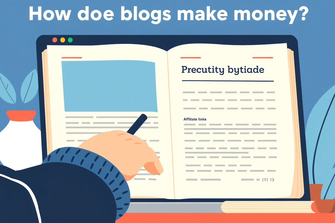 A reader viewing a product comparison article with affiliate links on a blog.